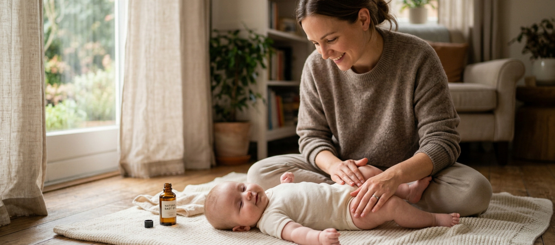 Babymassage: Die &auml;lteste Sprache zwischen Mutter und Kind